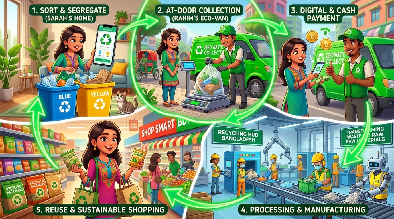 How Recycle Network Works - The Zero-Waste Circular Lifecycle