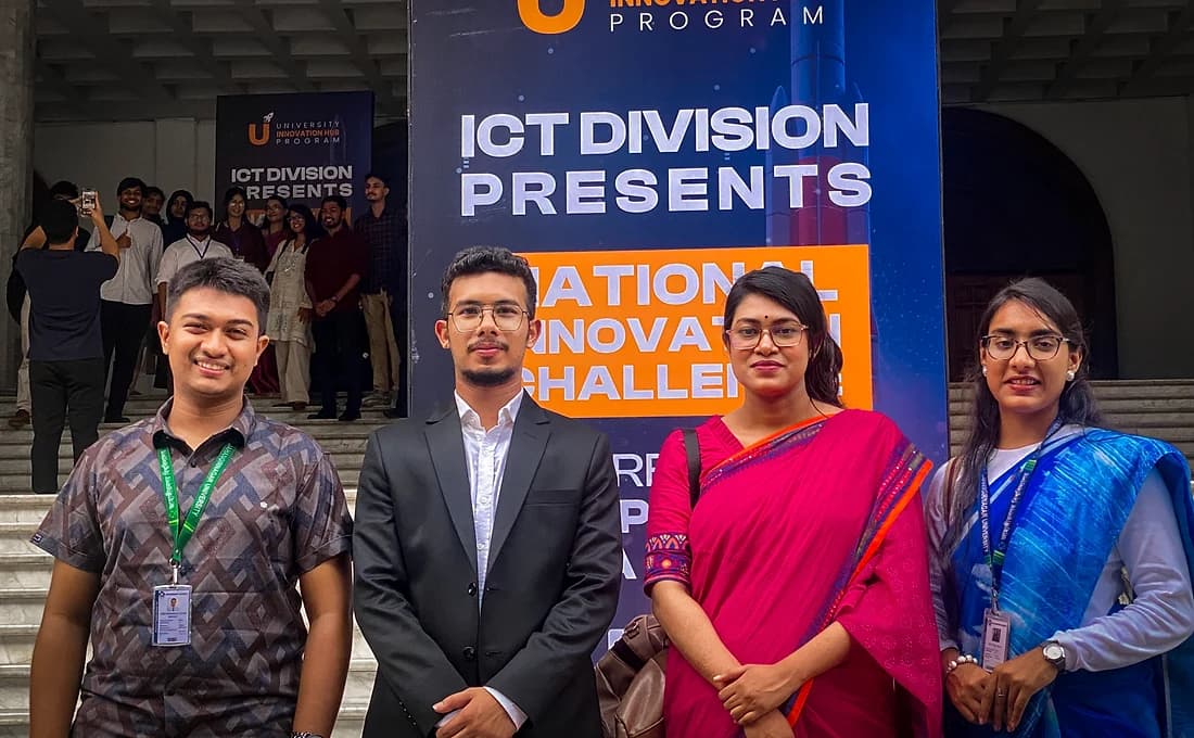 Start Up showcase event at Dhaka University