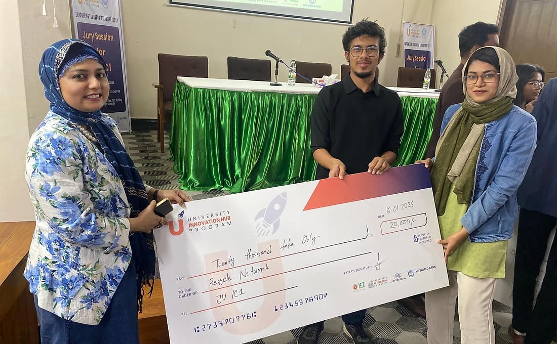 Recycle Network pre-seed grant from UIPH